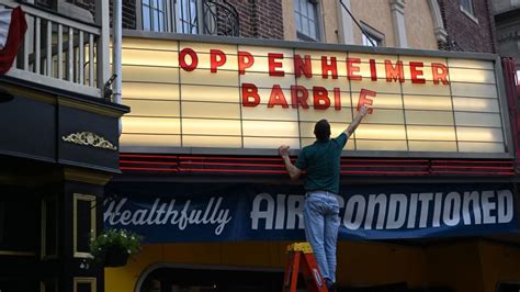 ‘Barbenheimer’ box office debut sparks hopes that cinema is back